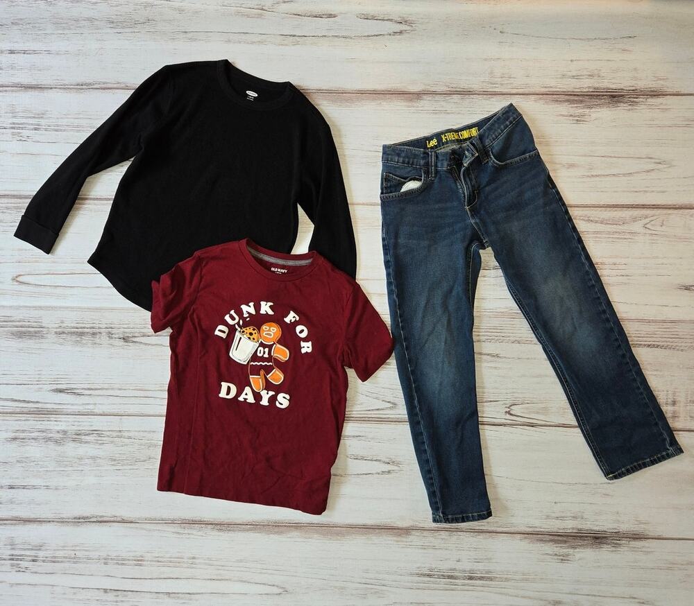 Boys Outfit Bundle Jeans and Tees sz 10/12